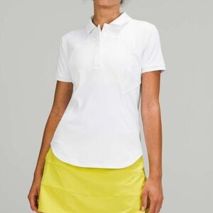 Lululemon Quick-Drying Short Sleeve Polo Shirt
White